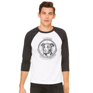 Lover Not A Fighter Baseball Tee for Men