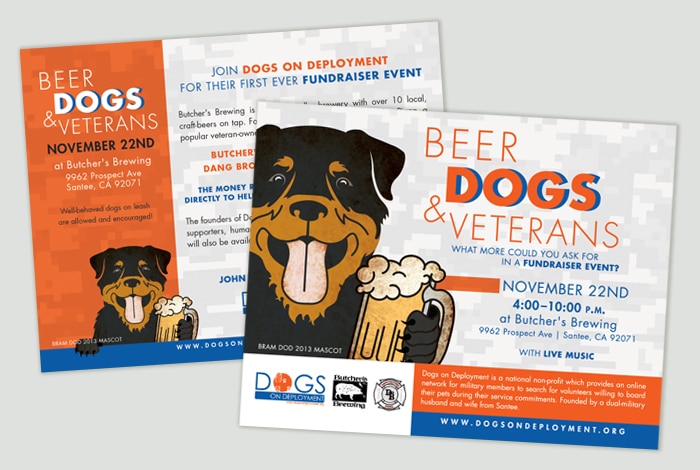Beer, Dogs & Veterans Fundraiser