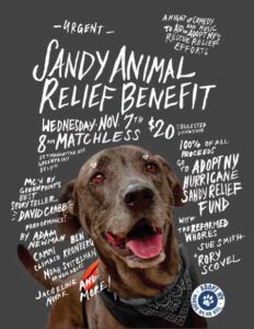 Sandy Animal Relief Benefit