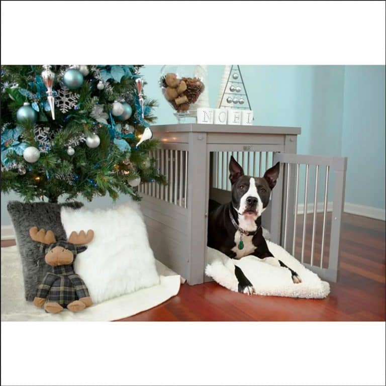 6+ Wooden Dog Crates That Look Like Furniture