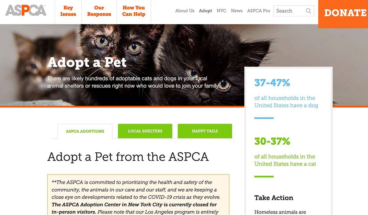 ASPCA Search For Pet