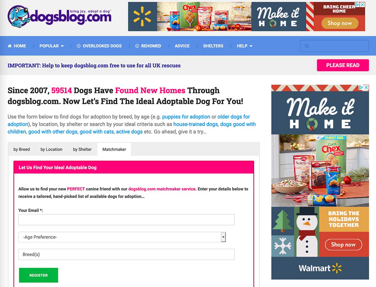 Dogs Blog pet search