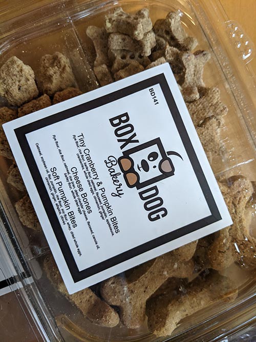 handmade dog treats from BoxDog