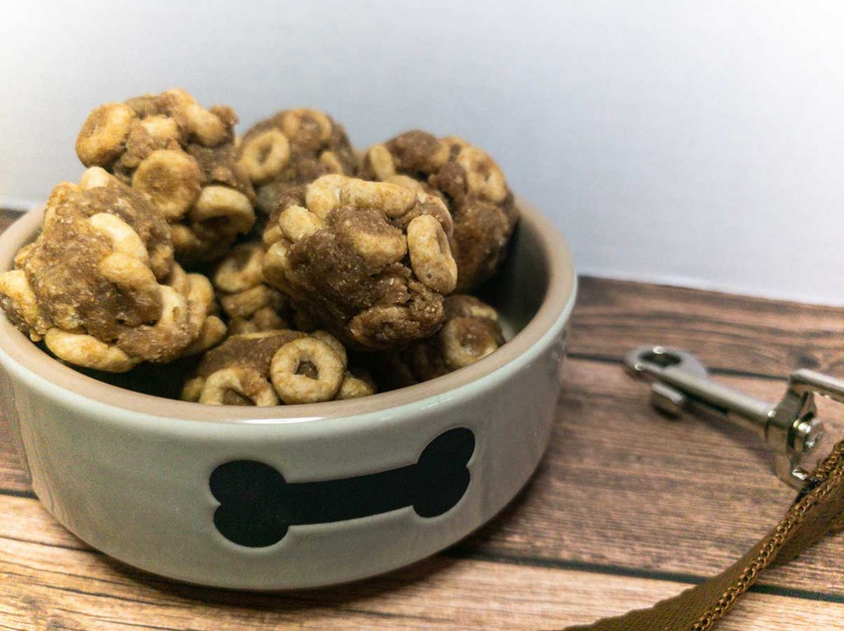 peanut butter cheerio dog treats recipe