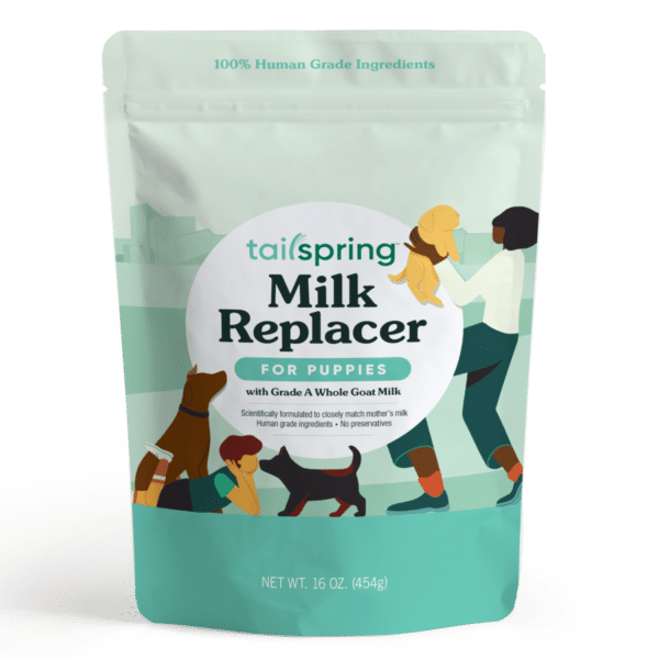 Tailspring Goat Milk For Puppies + Kittens