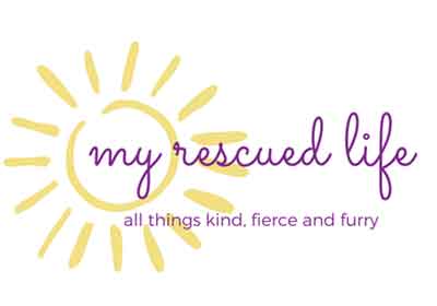 my rescued life logo
