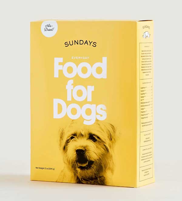 Sunday food for dogs box